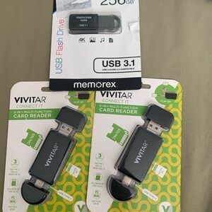 USB 3.1 Card Reader - Black